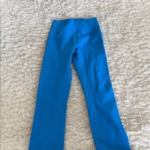 Lululemon Athletica Vibrant Blue Leggings